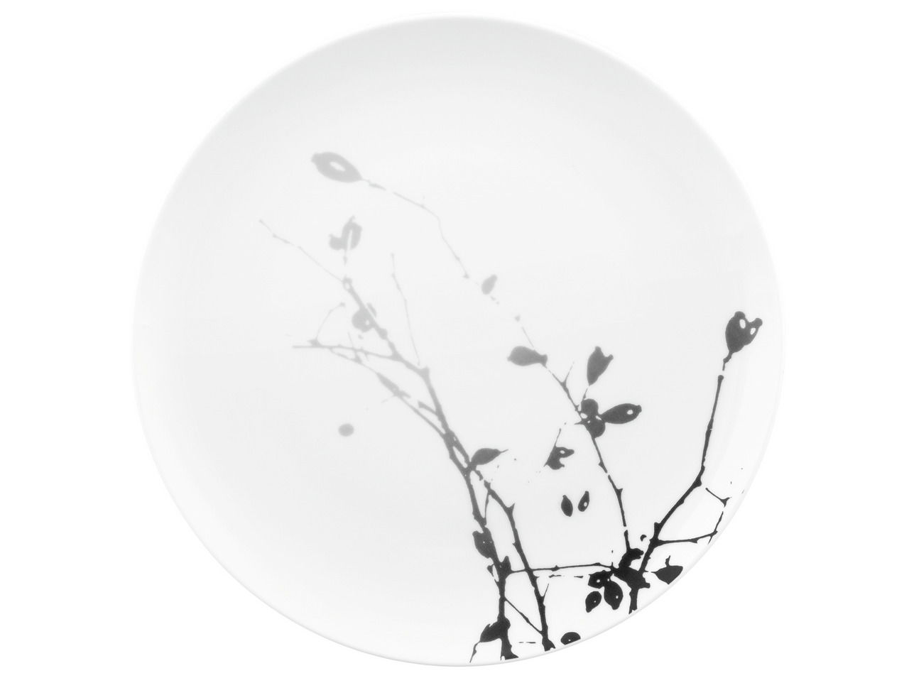 Seltmann Weiden Frühstücksteller LIBERTY DARK ROSE