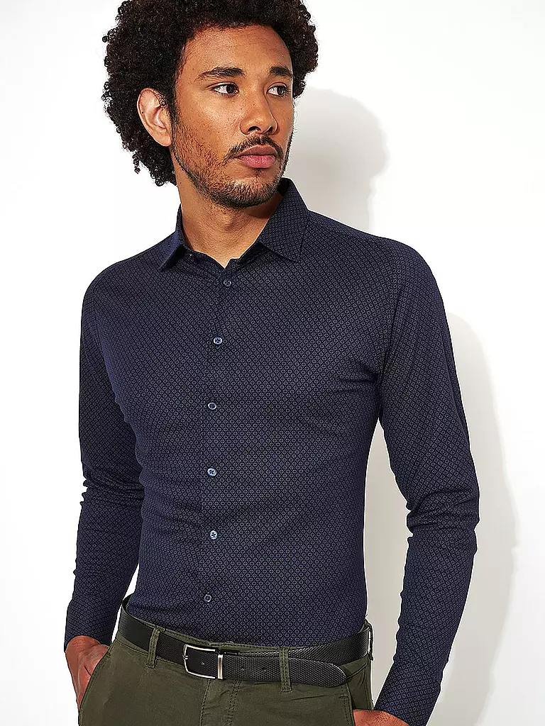DESOTO Jerseyhemd blau