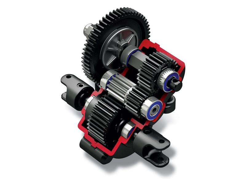 Traxxas Truggy E-Revo VXL 4WD Blau, RTR, 1:16 Brushless Offroad Modell im Massstab 1:16