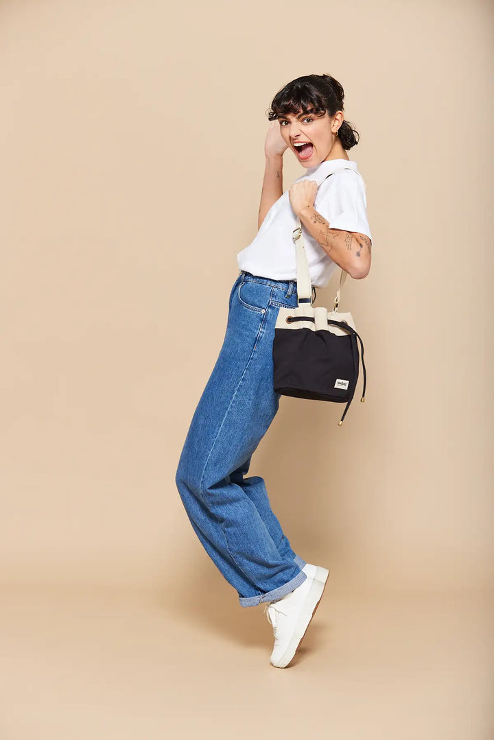 Sac seau Julie Noir