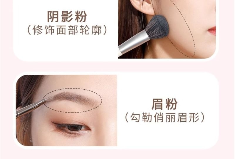 Xiangrihua - 3 in 1 haarpoeder - 3 kleuren