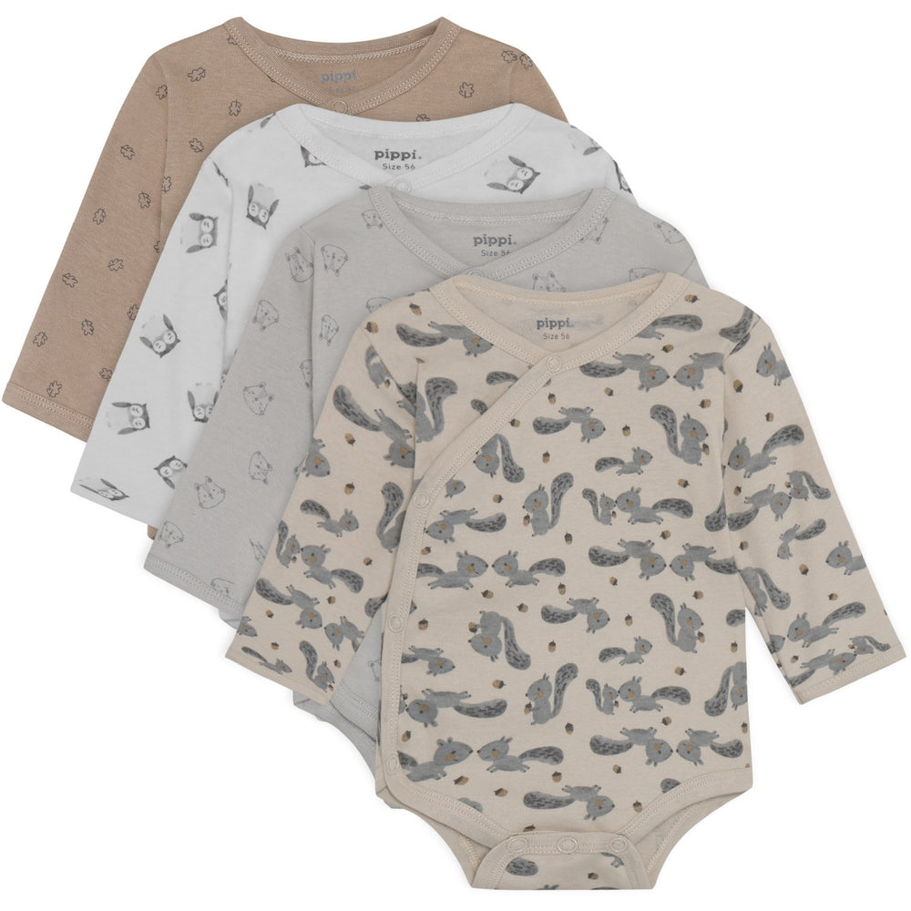 Køb Pippi Rainy Day Body Slå-om Ao-Printed (4-Pack)
