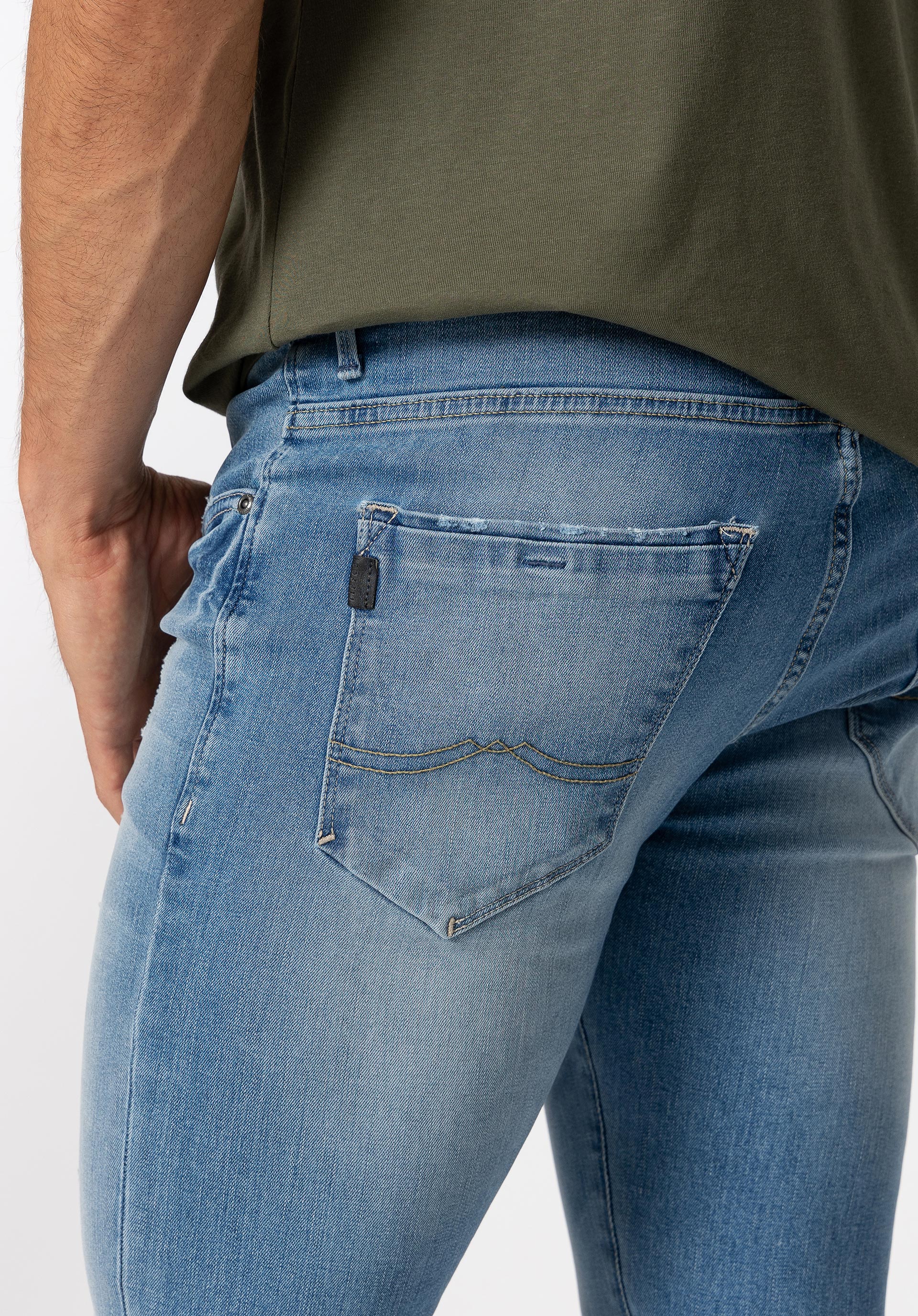 Jeans Liam Super Slim Fit com Rasgões