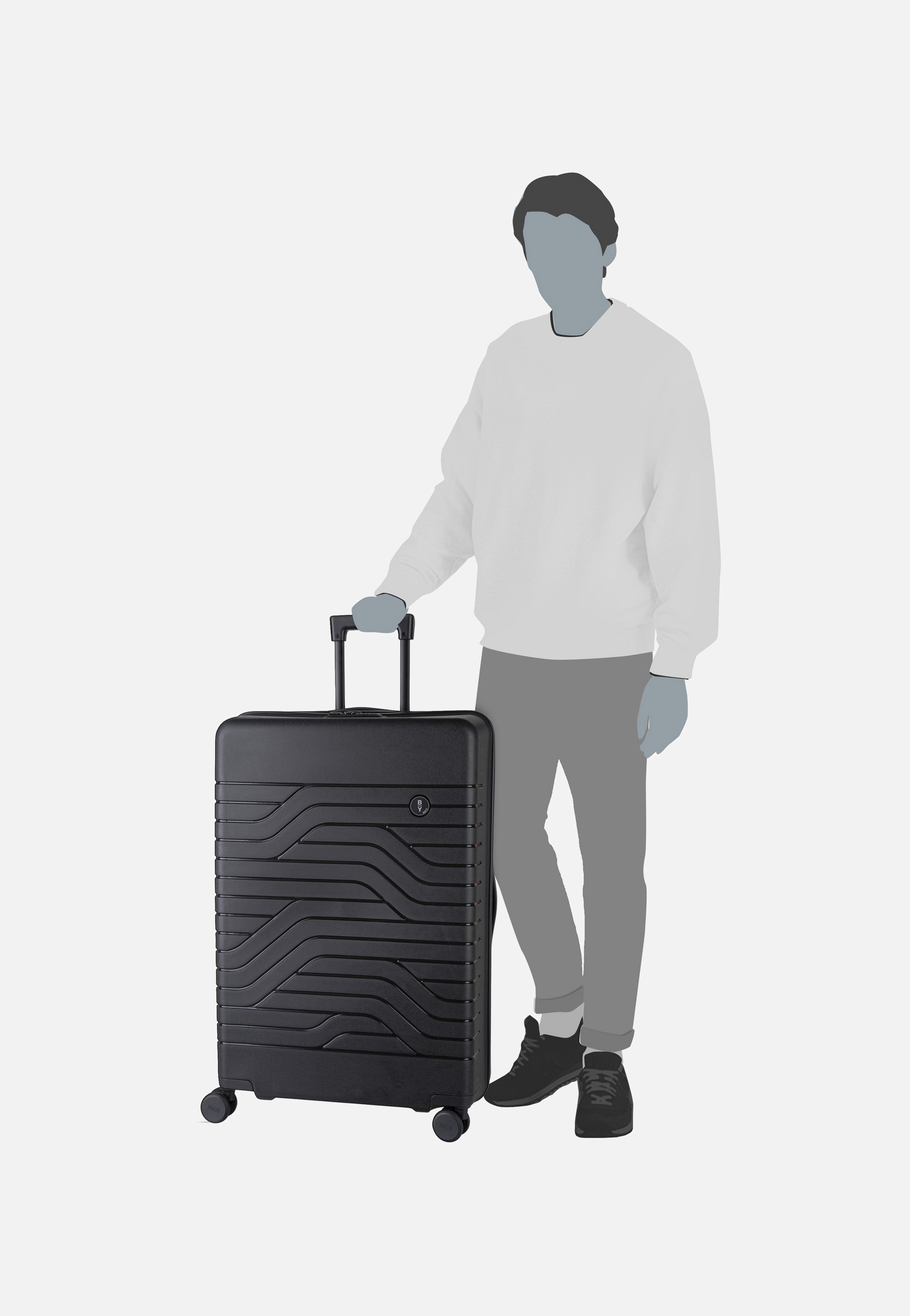 Ulisse Trolley 8432 Nero - Koffer