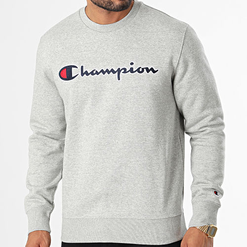 Sweat Crewneck 217859 Gris Chiné