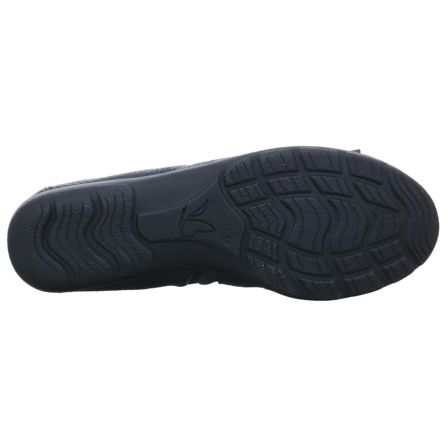 CAPRICE Ballerina Blau Leder  
