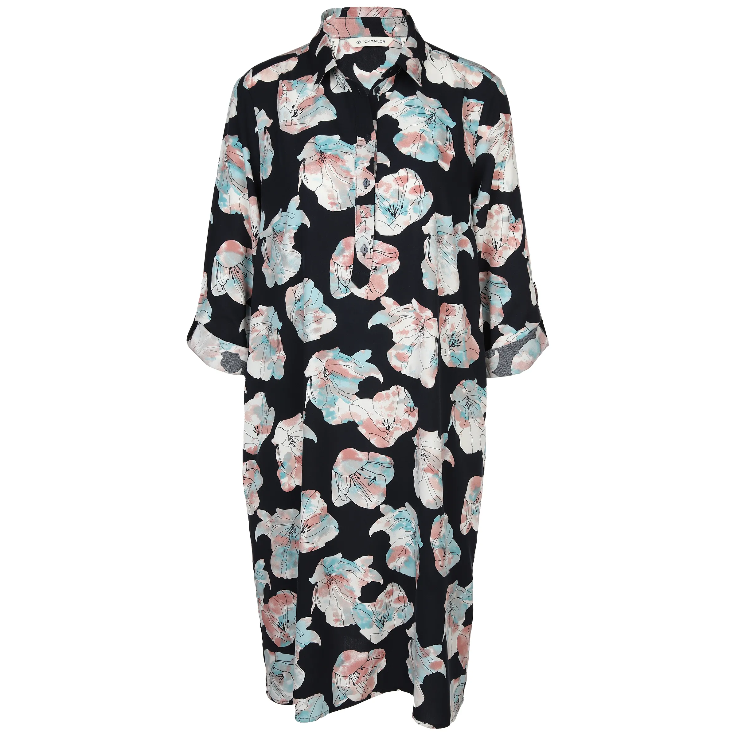 Damen Blusenkleid im floralen Look