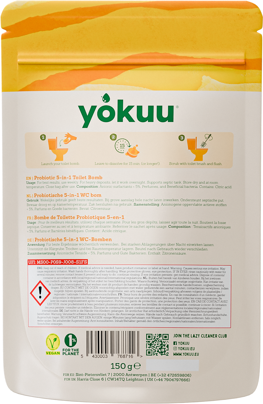 Yokuu Toilet Bom Fresh Breeze (10 stuks)