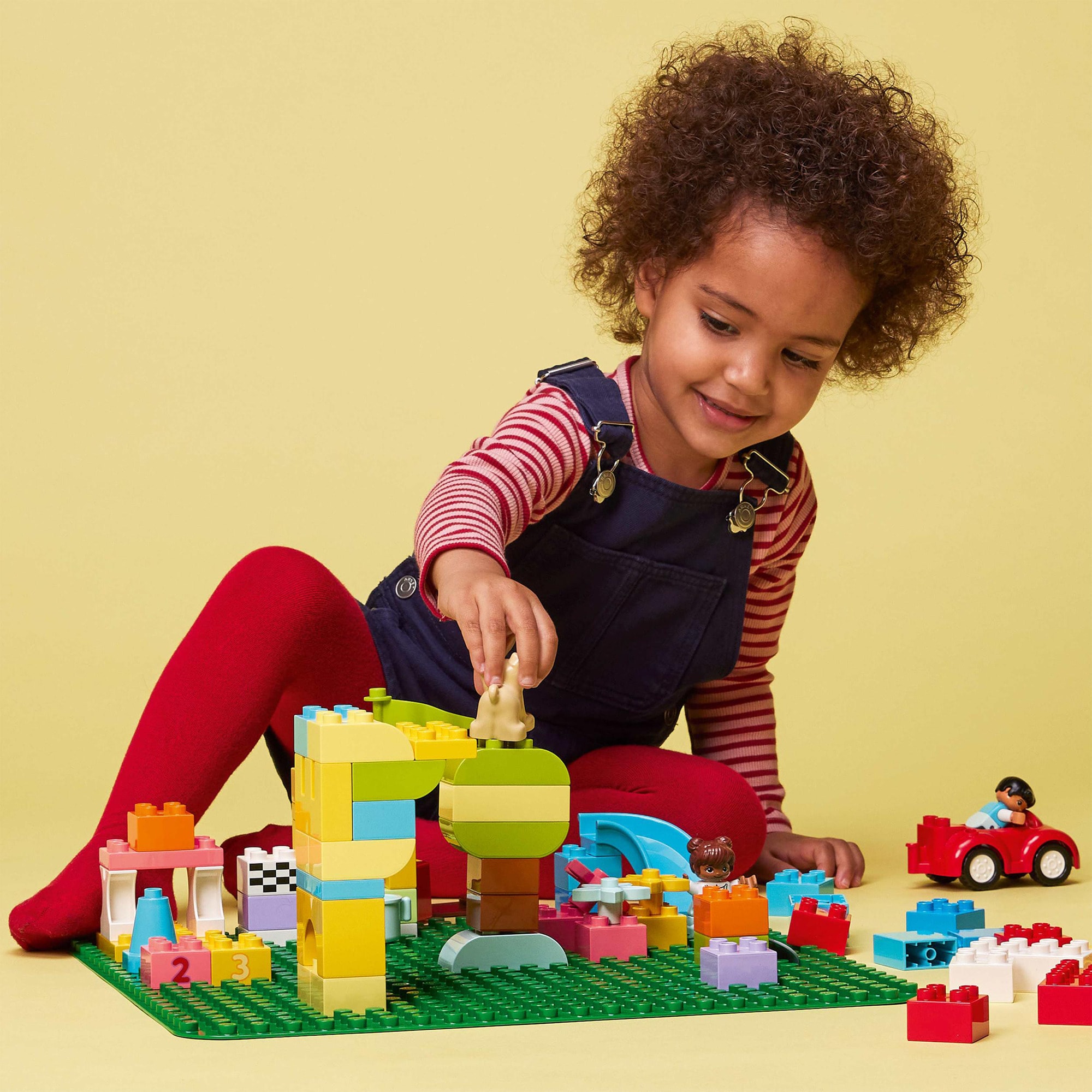 LEGO Konstruktionsspielzeug DUPLO Bauplatte in Grün