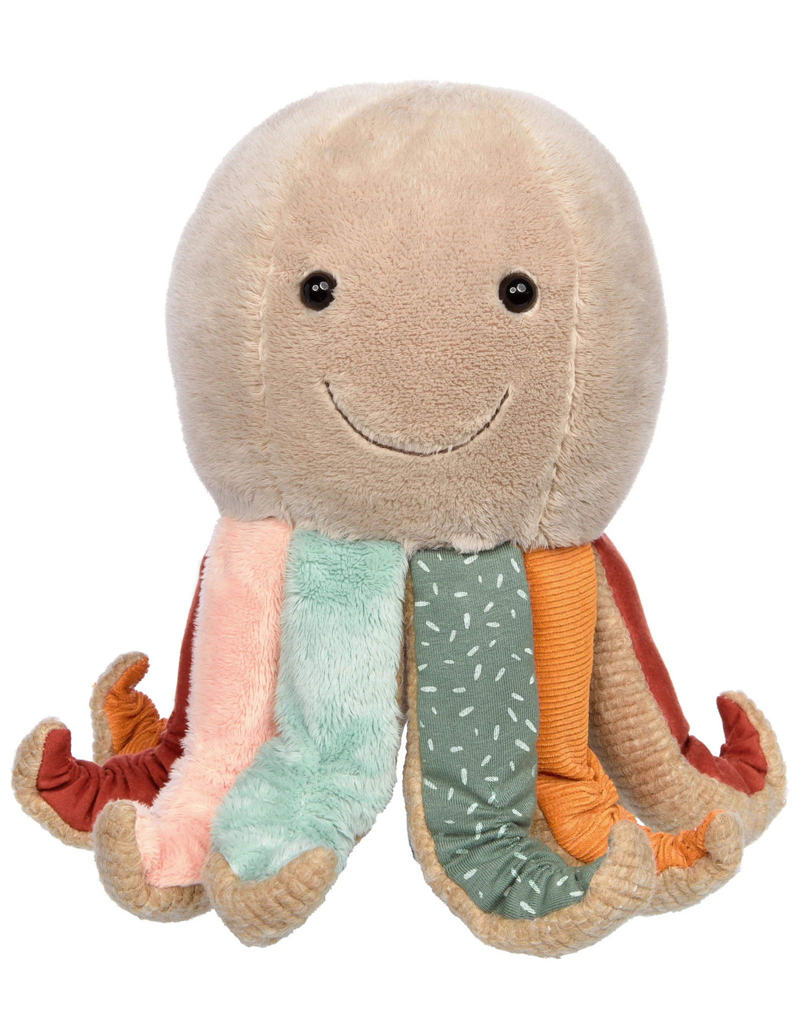 Kuscheltier PATCHWORK KRAKE SWEETY (27cm)