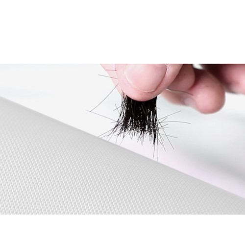 (Ø60cm) Haar Schneideumhang Coiffeur Friseur Schirm für Erwachsene und Kinder - Silber