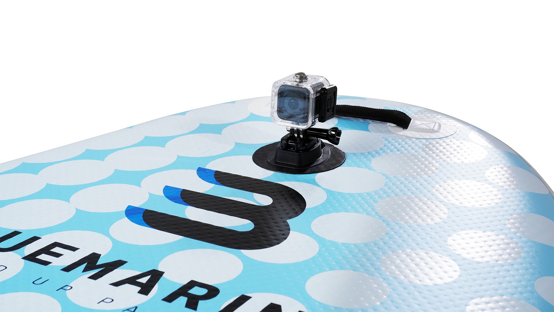 Bluemarina SUP Board Moana, aufblasbar mit Double Layer, Paddel, Pumpe, Rucksack, 5J Garantie (305x76x15cm / 10')