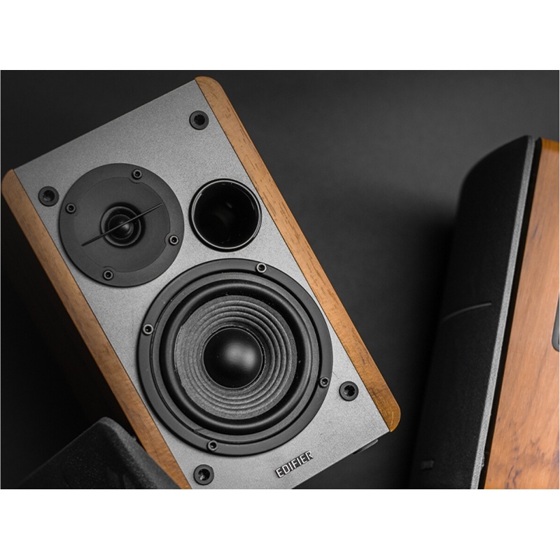 Enceinte connectée Hifi Edifier R1280DB Bois vendues par paire