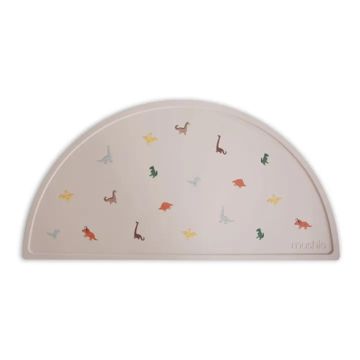 Mushie Set de table en silicone | Beige