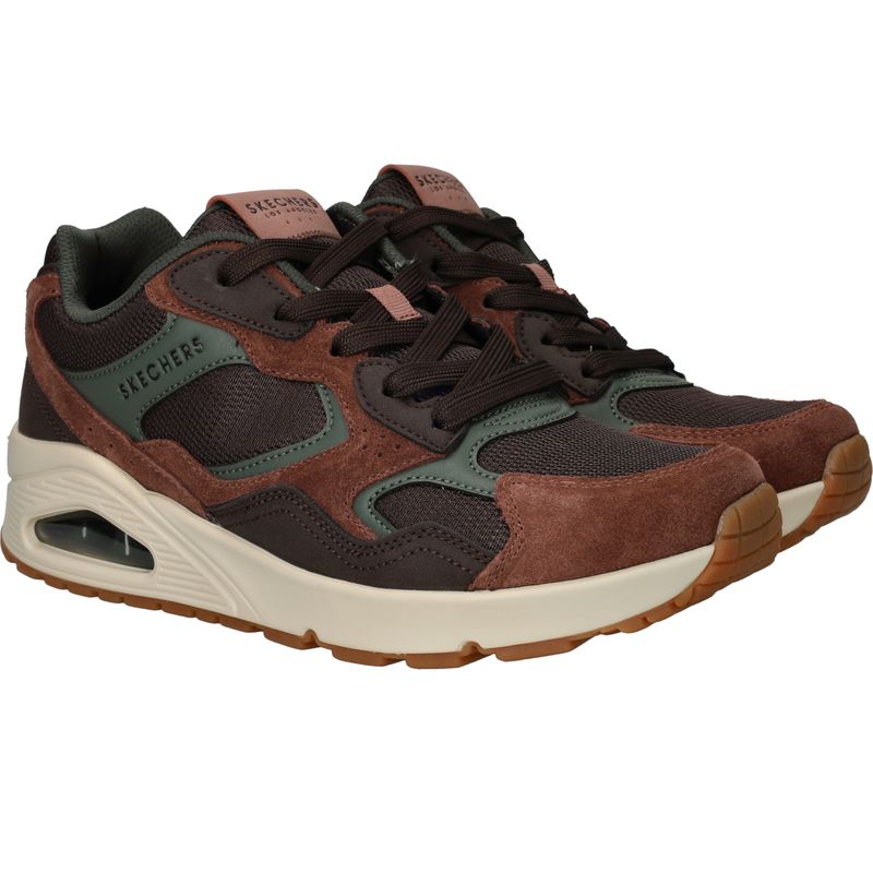 Skechers Uno Sneakers Bruin Heren