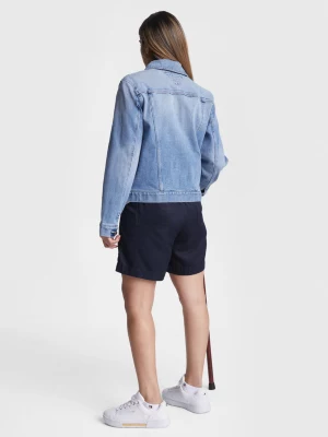 Jaqueta jeans Izzie Slim Fit adaptável