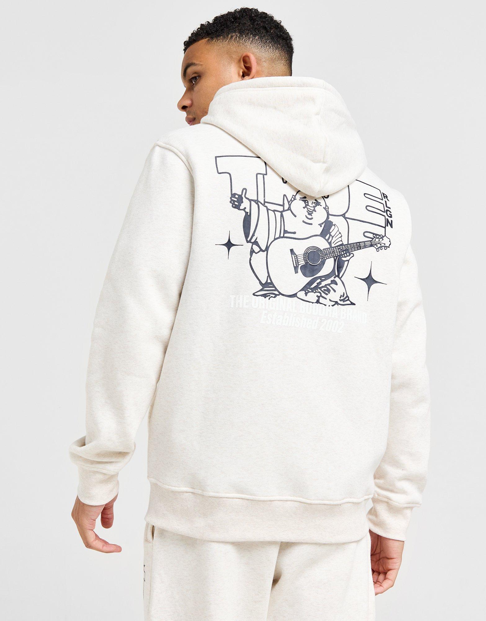 True Religion Sweat à Capuche zippé Buddha Homme