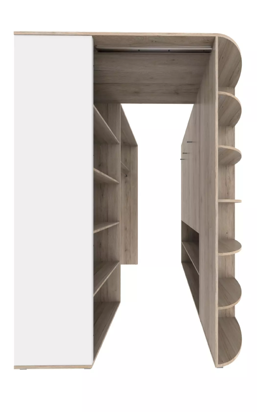 Eckkleiderschrank Cariba