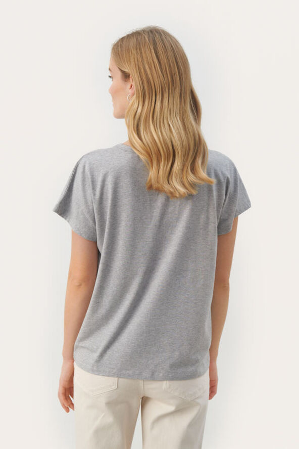 Part Two EvenyePW TS Grey melange