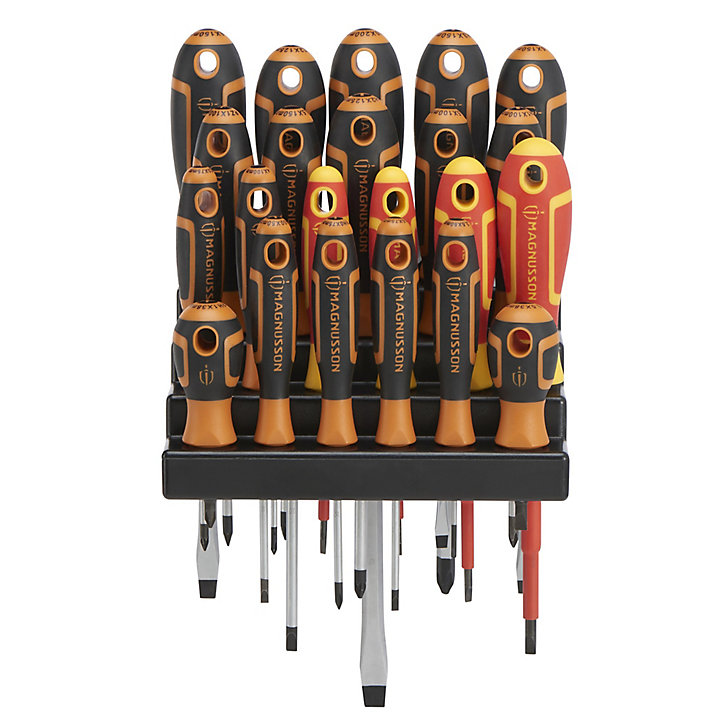 Tournevis standard Magnusson - 22 pièces