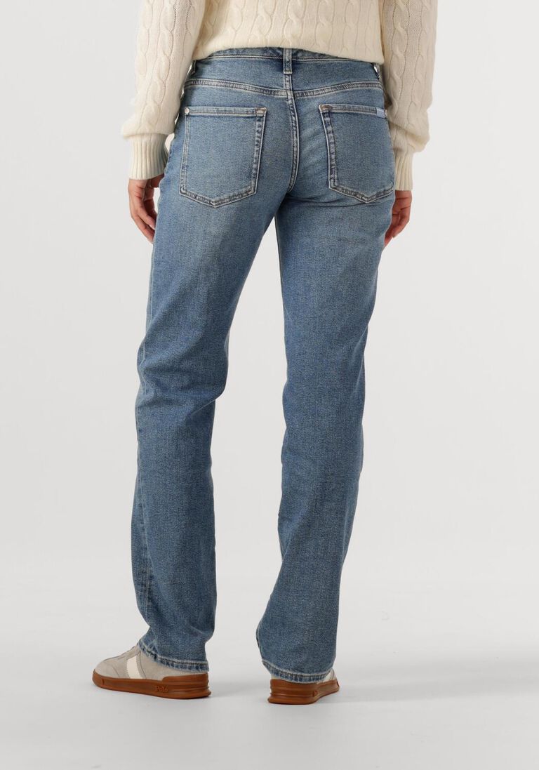 blauwe 7 for all mankind straight leg jeans calie straight fancy