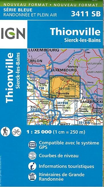 IGN - 3411 SB THIONVILLE 1 25 000