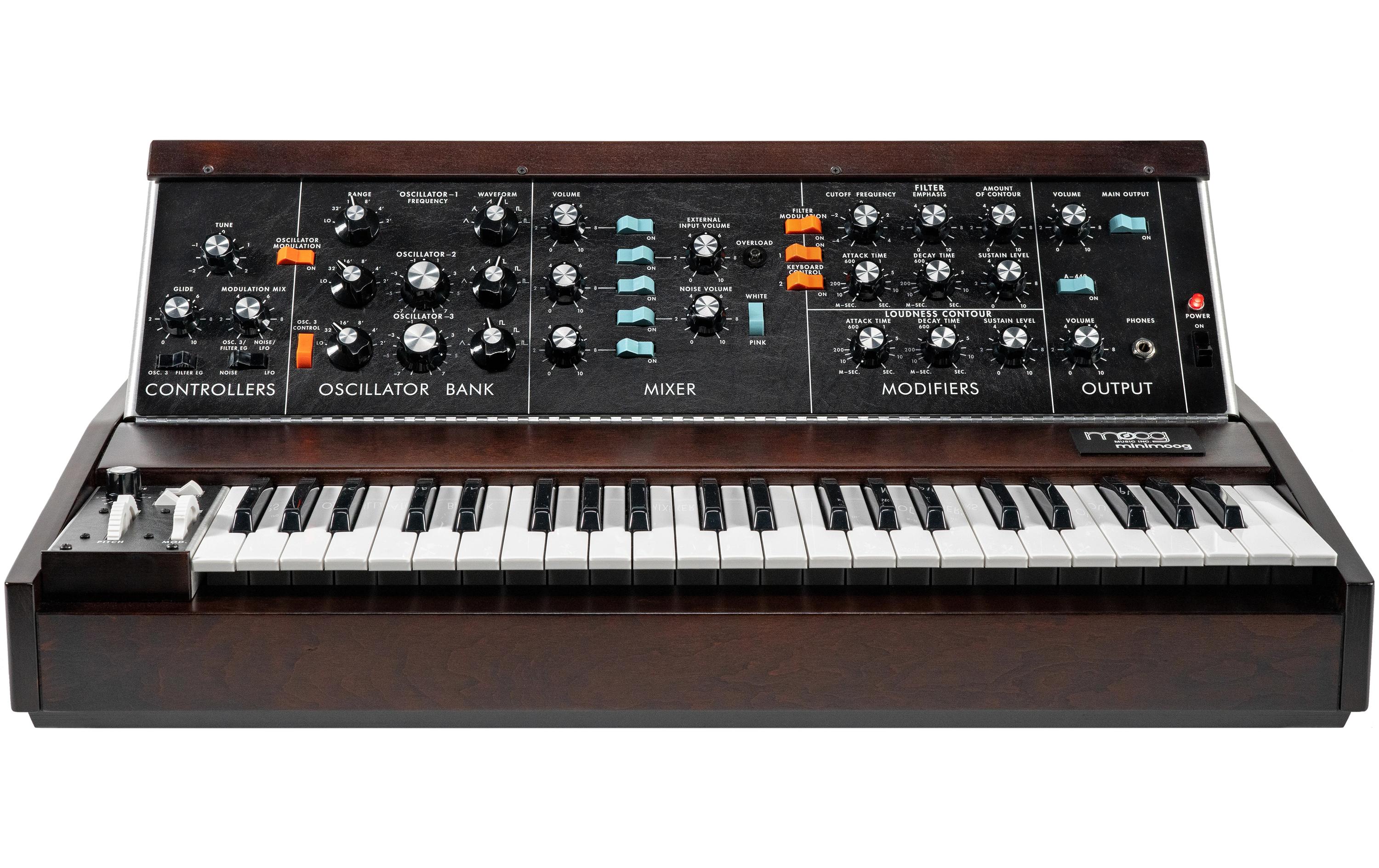 Synthesizer Minimoog Model D<br>Analoger Synthesizer