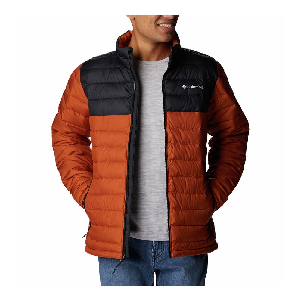 Columbia POWDER LITE - Doudoune Homme orange