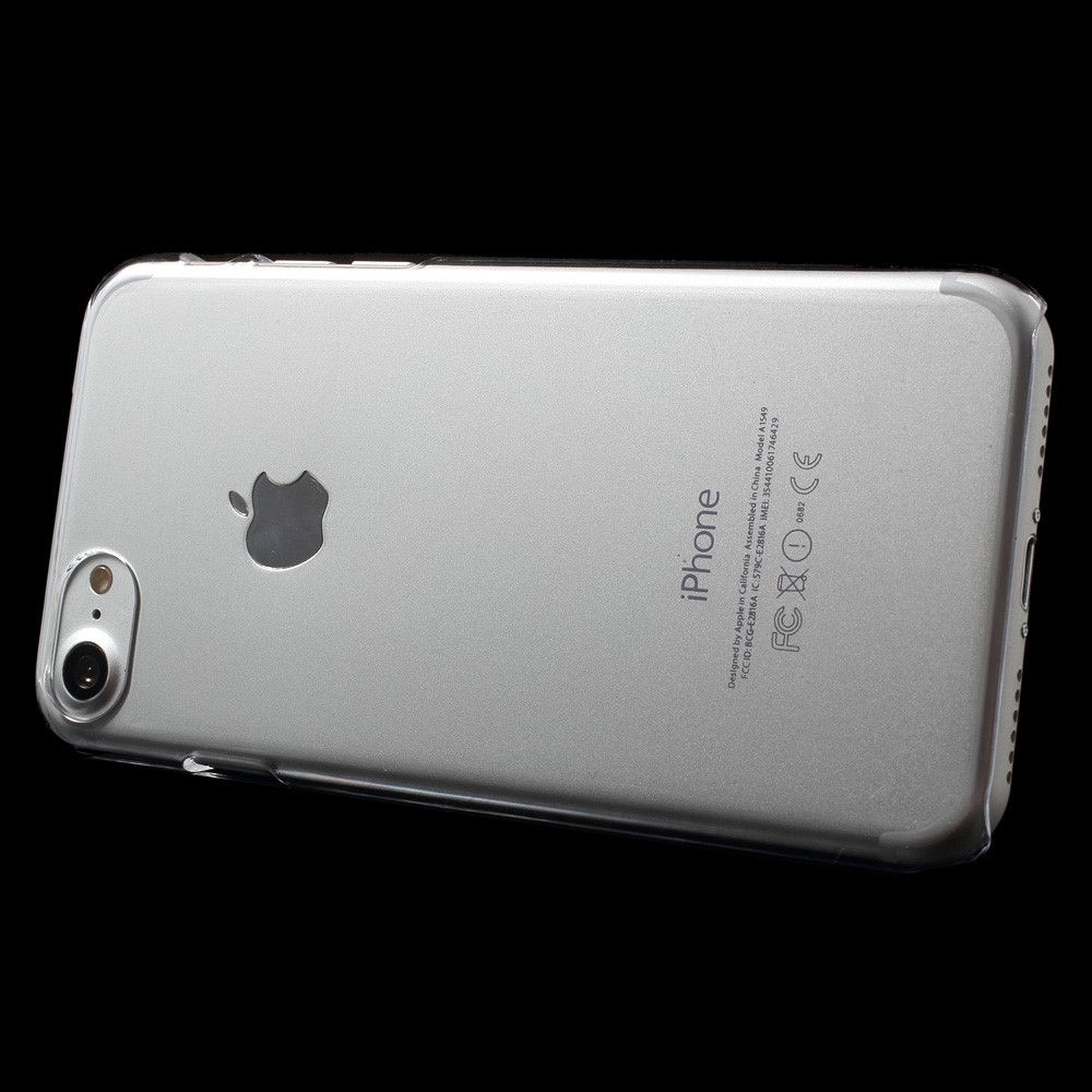 iPhone SE (2022/2020) / 8 / 7 Crystal Hard Case Hülle - Transparent