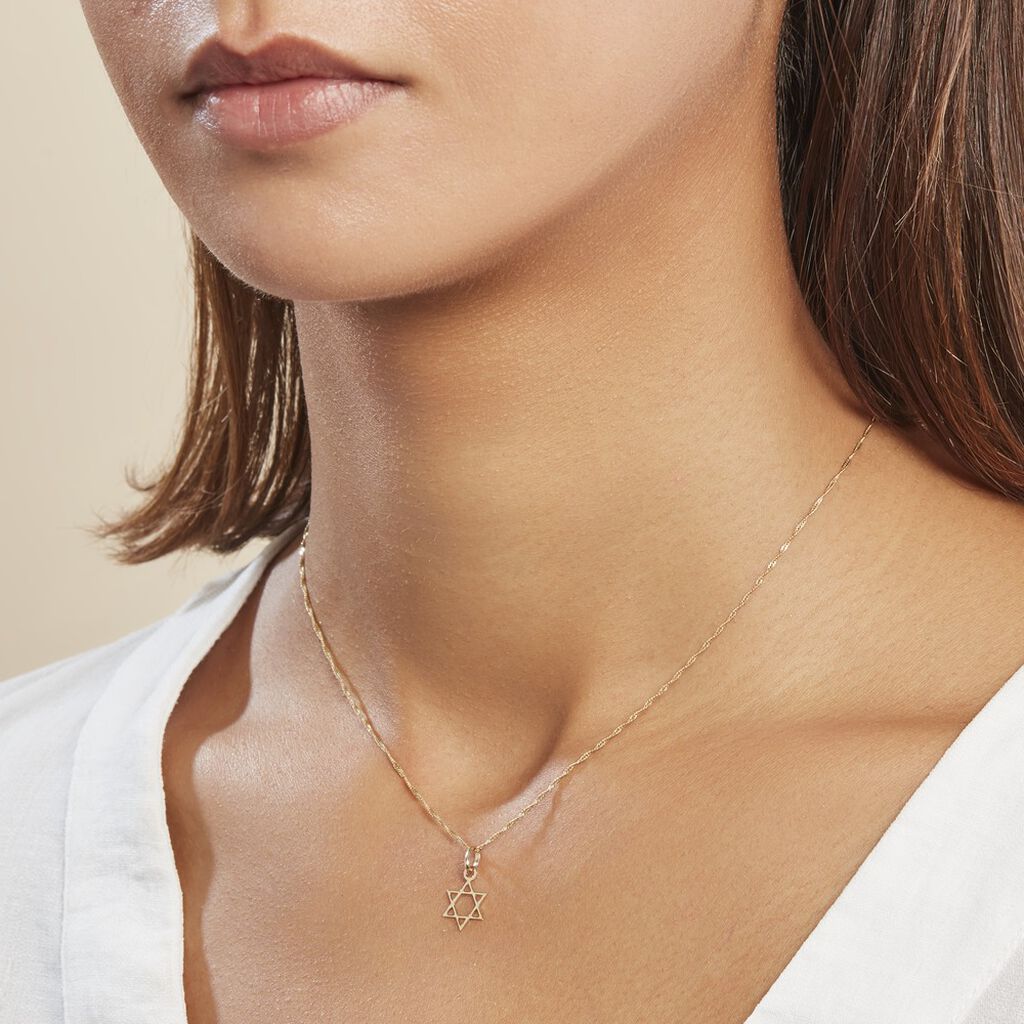 Pendentif Faye Or Jaune