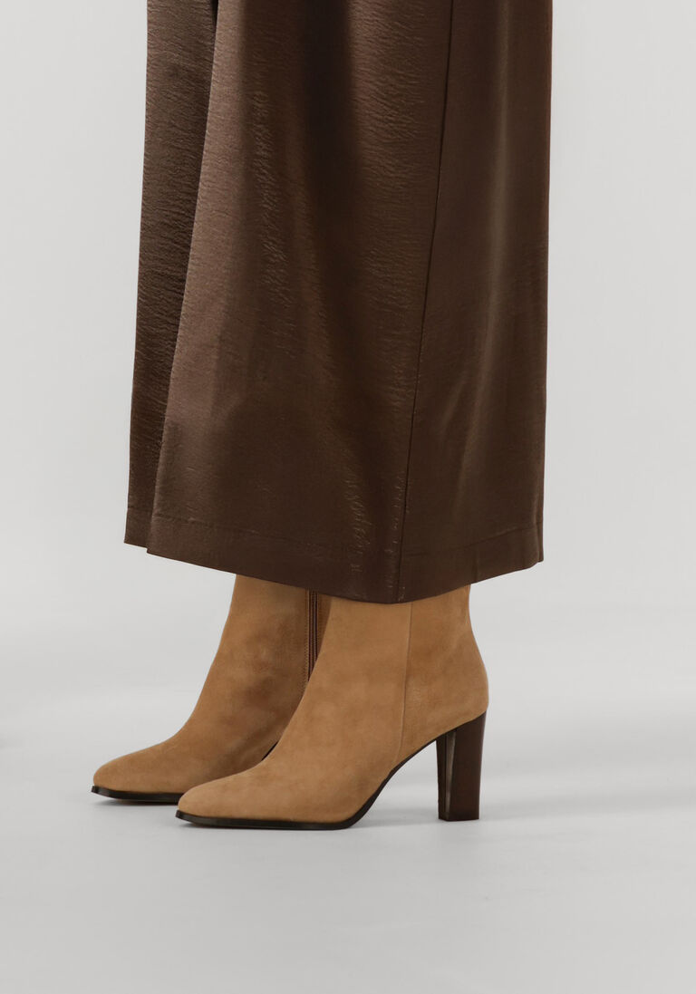 beige notre-v enkellaarsjes 97436