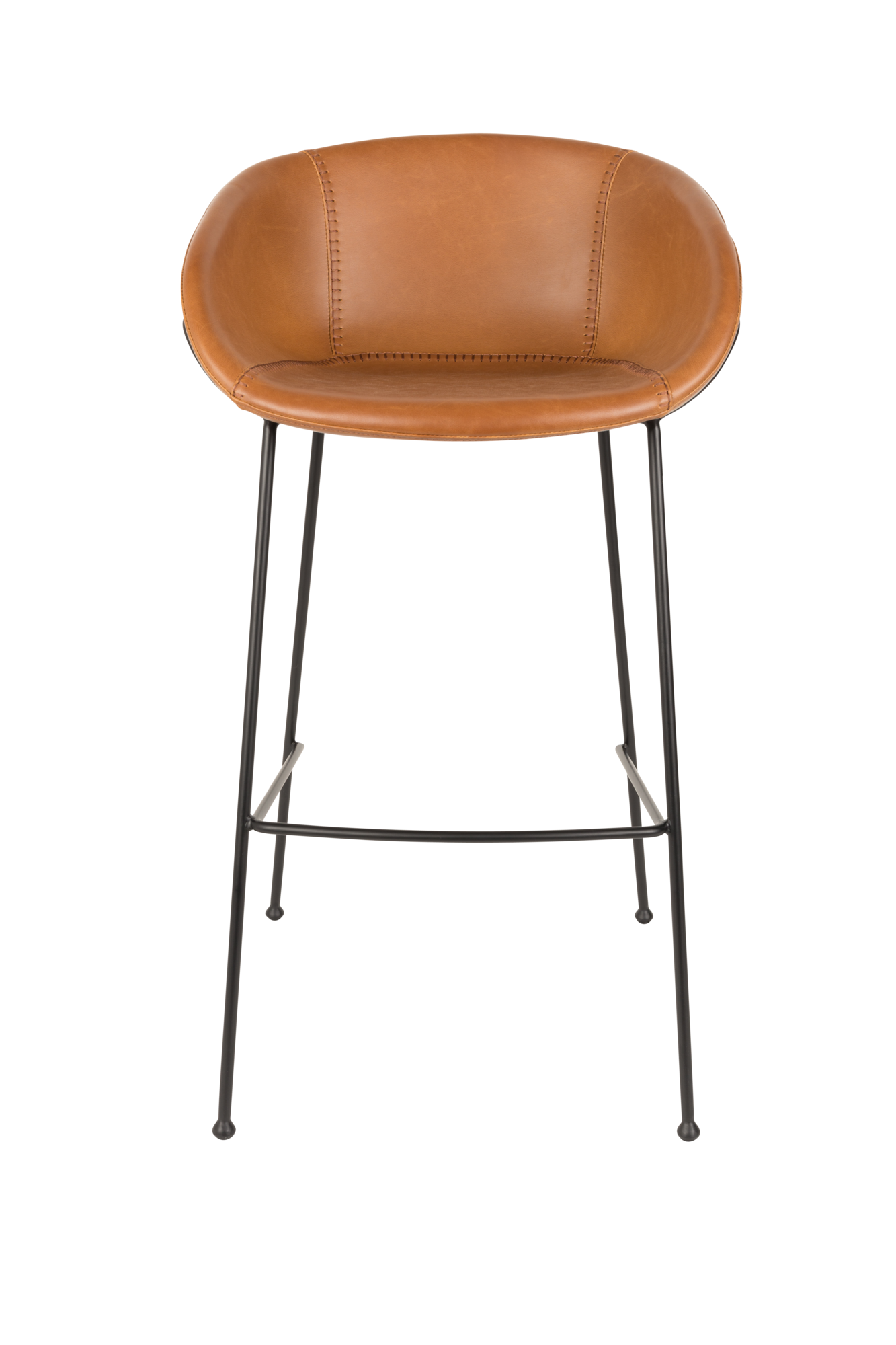 Barkruk Feston (zithoogte 76 cm) bruin - set van 2