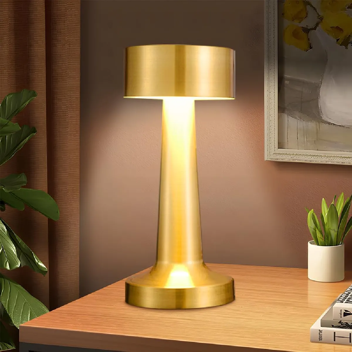 Lampe de Chevet LED - Or