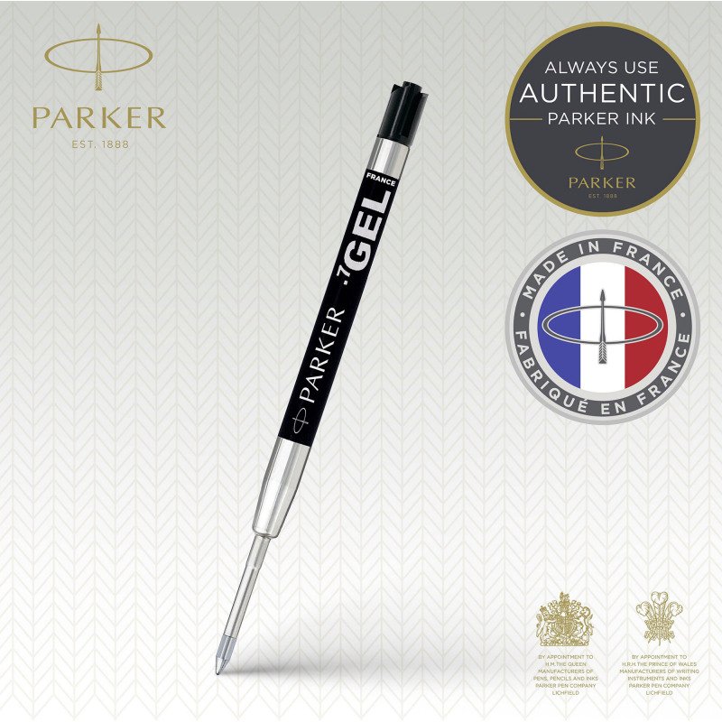 Recharge d'encre QUINK pour stylo gel Parker