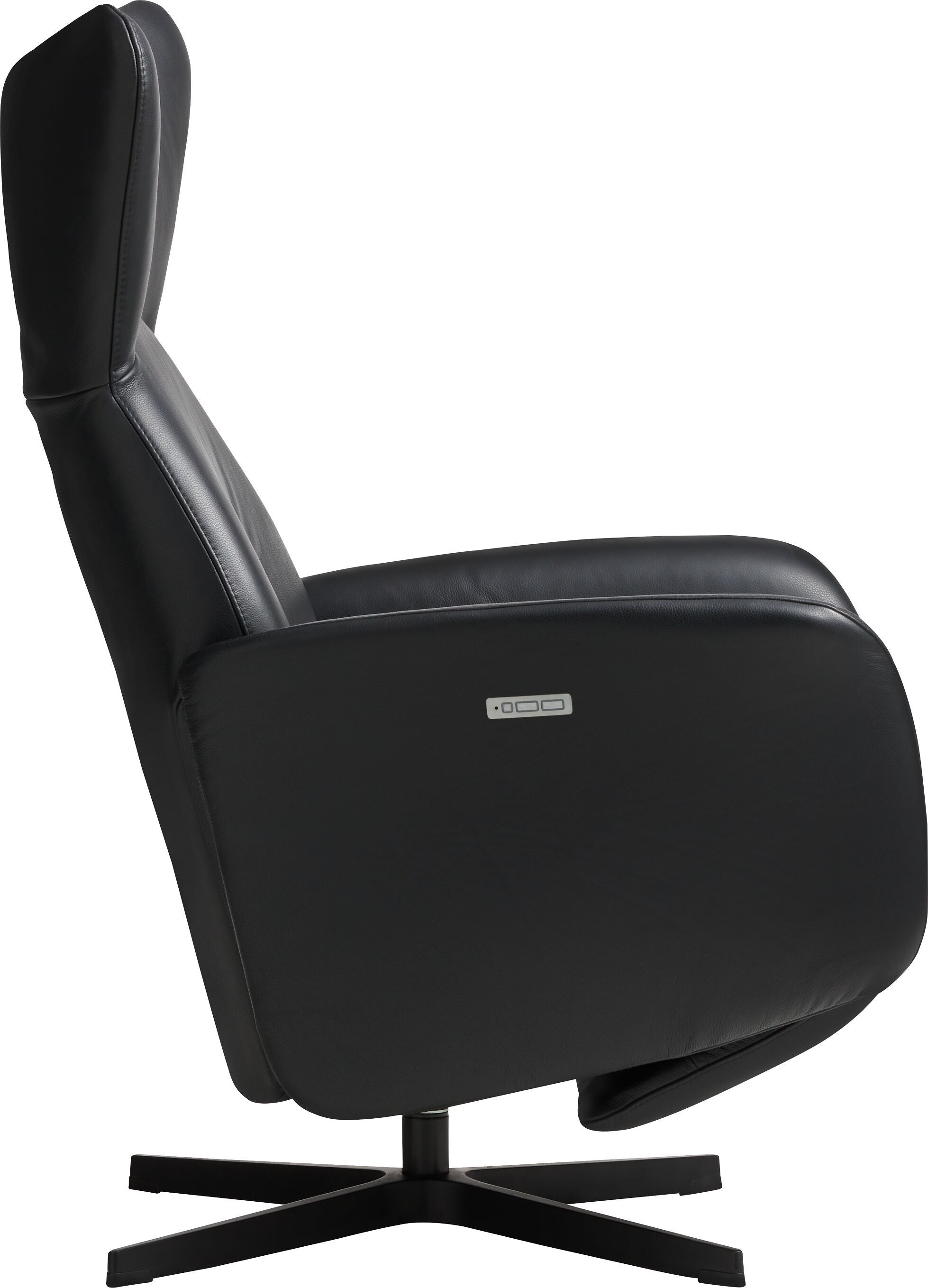ASCAN Relaxsessel - Schwarz / B: 76.0 cm x T: 78.0 cm x H: 114.0 cm