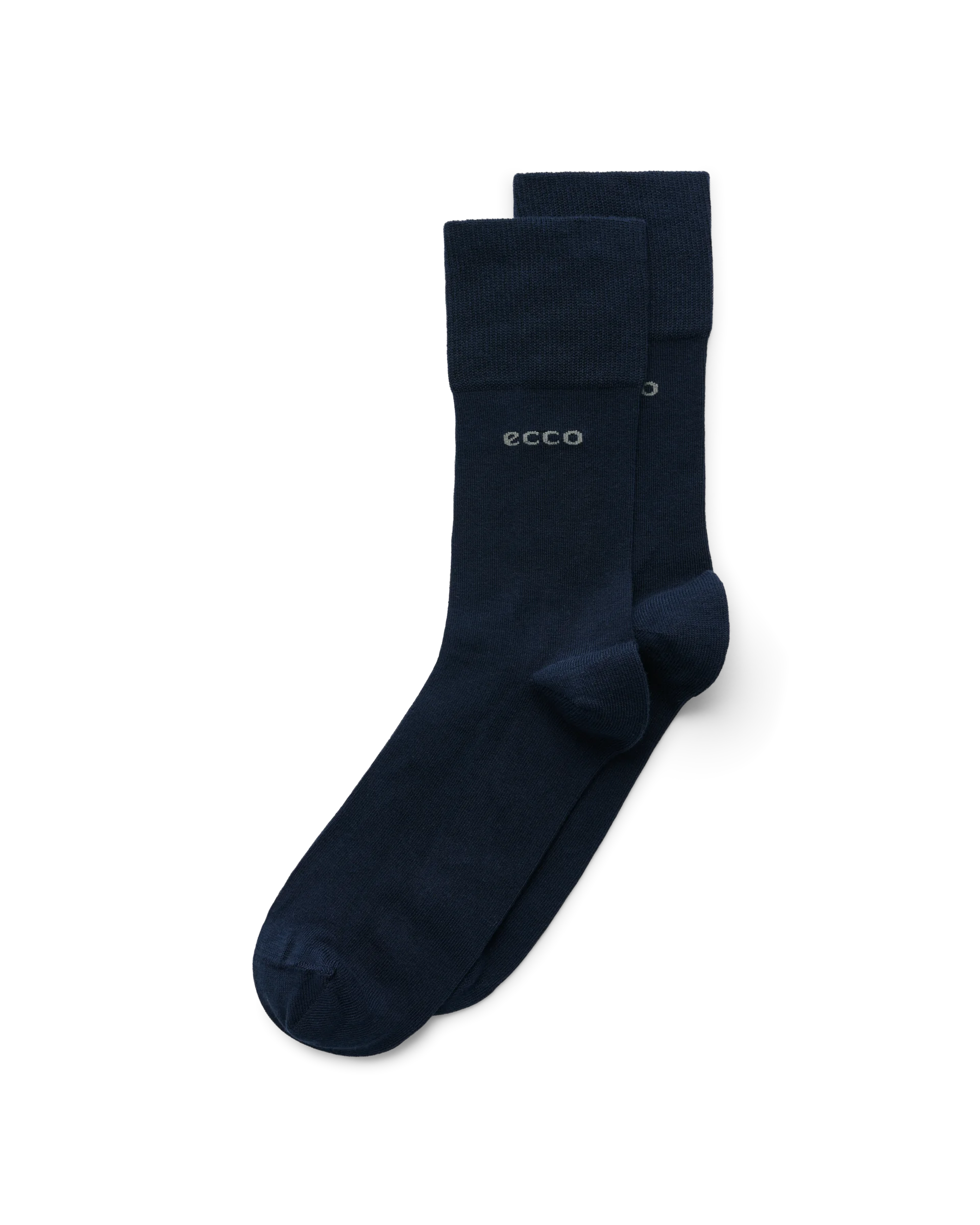 ECCO Longlife Mid Cut Unisex Halbhohe Socken Marineblau