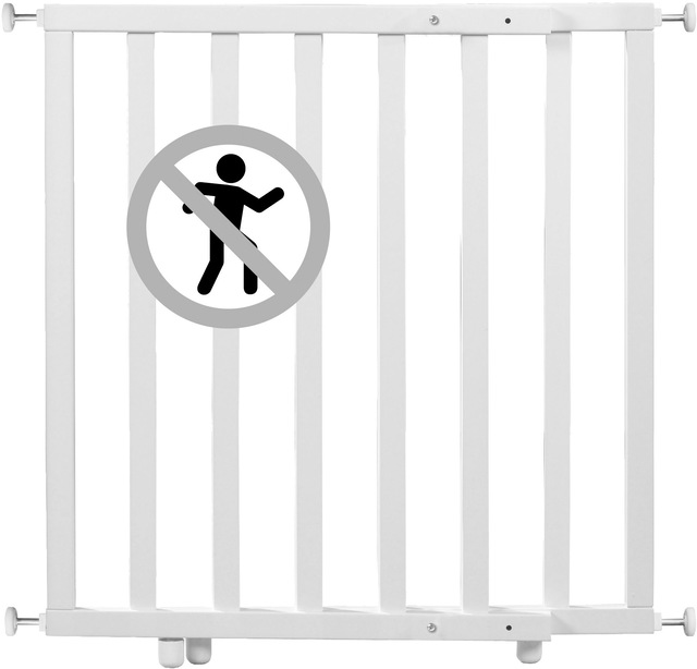 roba® Türschutzgitter »Treppengitter, weiss« zum Klemmen