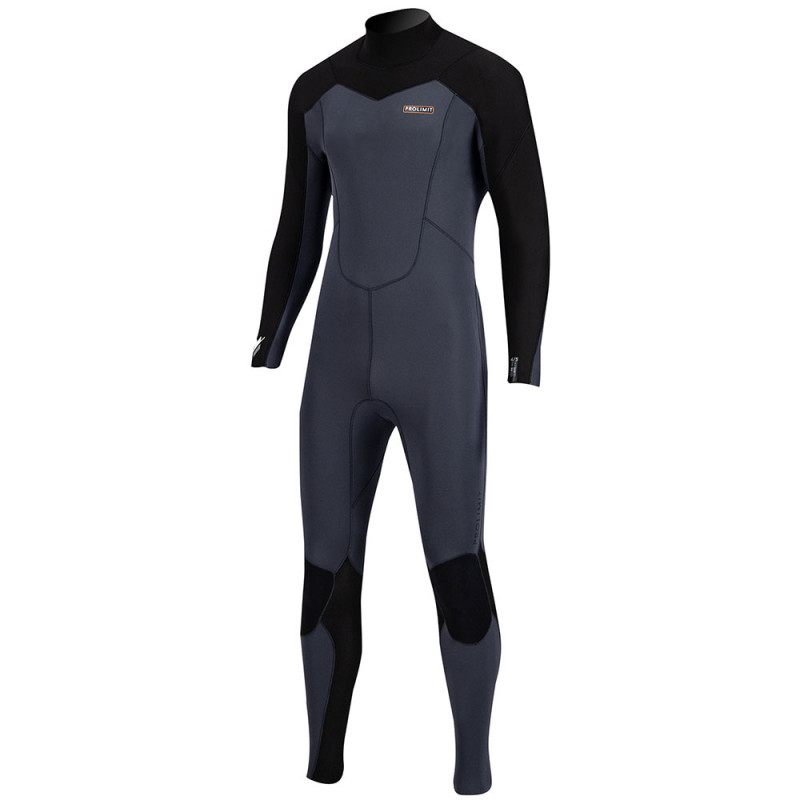 COMBINAISON PROLIMIT RAIDER STEAMER 4/3 BACKZIP GRIS/NOIR