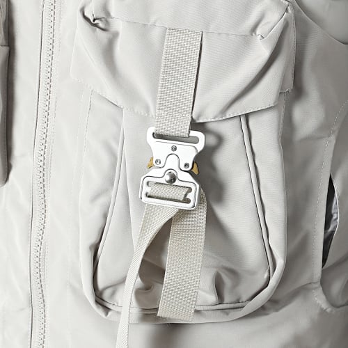Doudoune Sans Manches M23006MOW Gris Clair