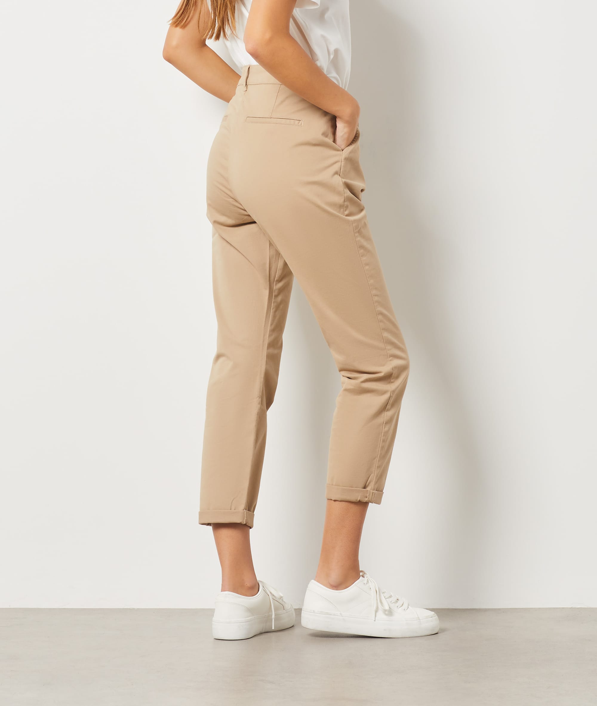 Pantalon coupe carotte