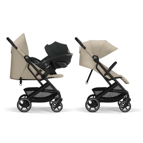 Poussette Beezy BLK - Almond Beige - CYBEX