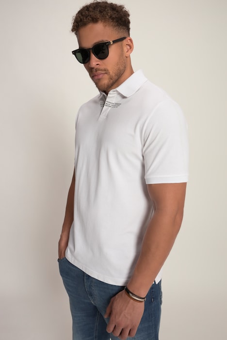 STHUGE Poloshirt, Piqué, Halbarm, Print, bis 8 XL