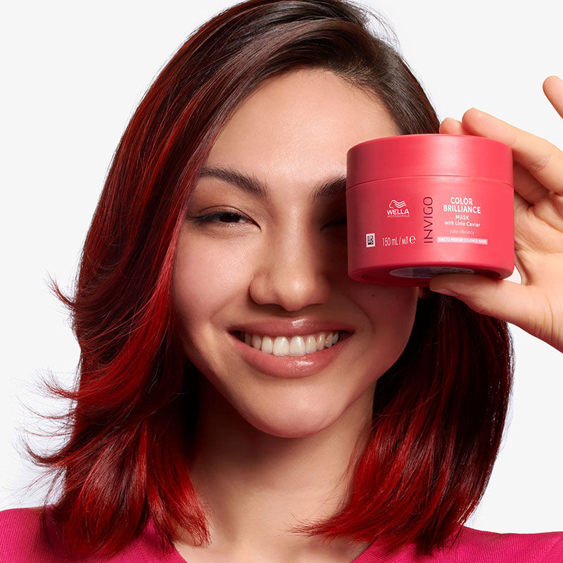 Masque cheveux colorés fins à normaux Invigo Color Brilliance 500ml