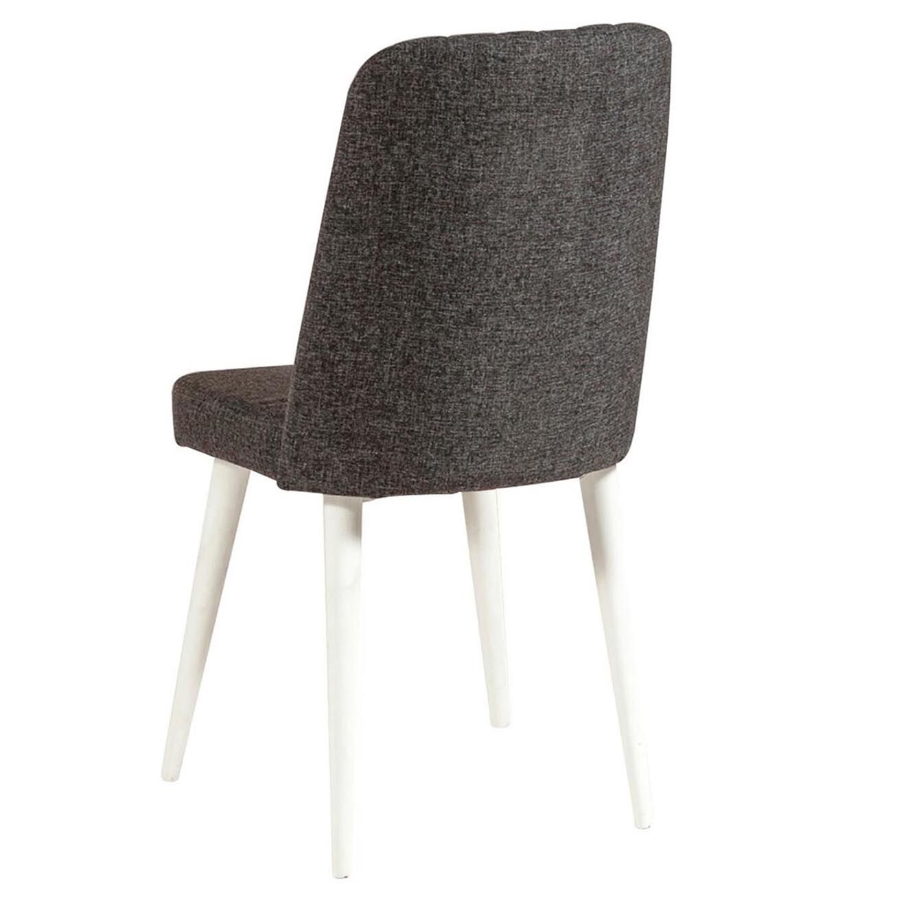Homitis Ensemble Table + 4 Chaises Santiago 1053 blanc/anthracite