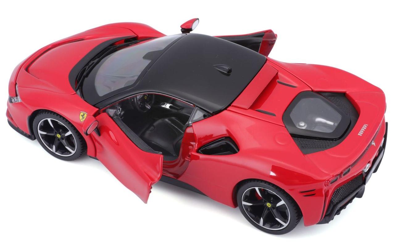 Ferrari R&P SF90 Stradale Rot 1:24Sammlermodell im Massstab 1:24