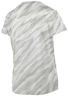 ASICSCORE ALL OVER PRINT SS TOP - grau