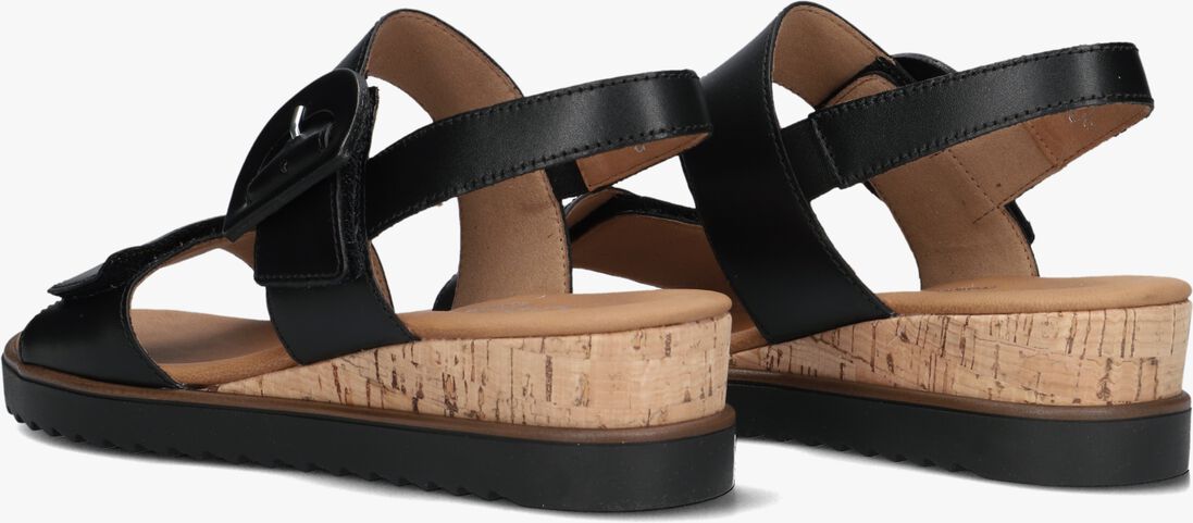GABOR zwarte gabor sandalen 752