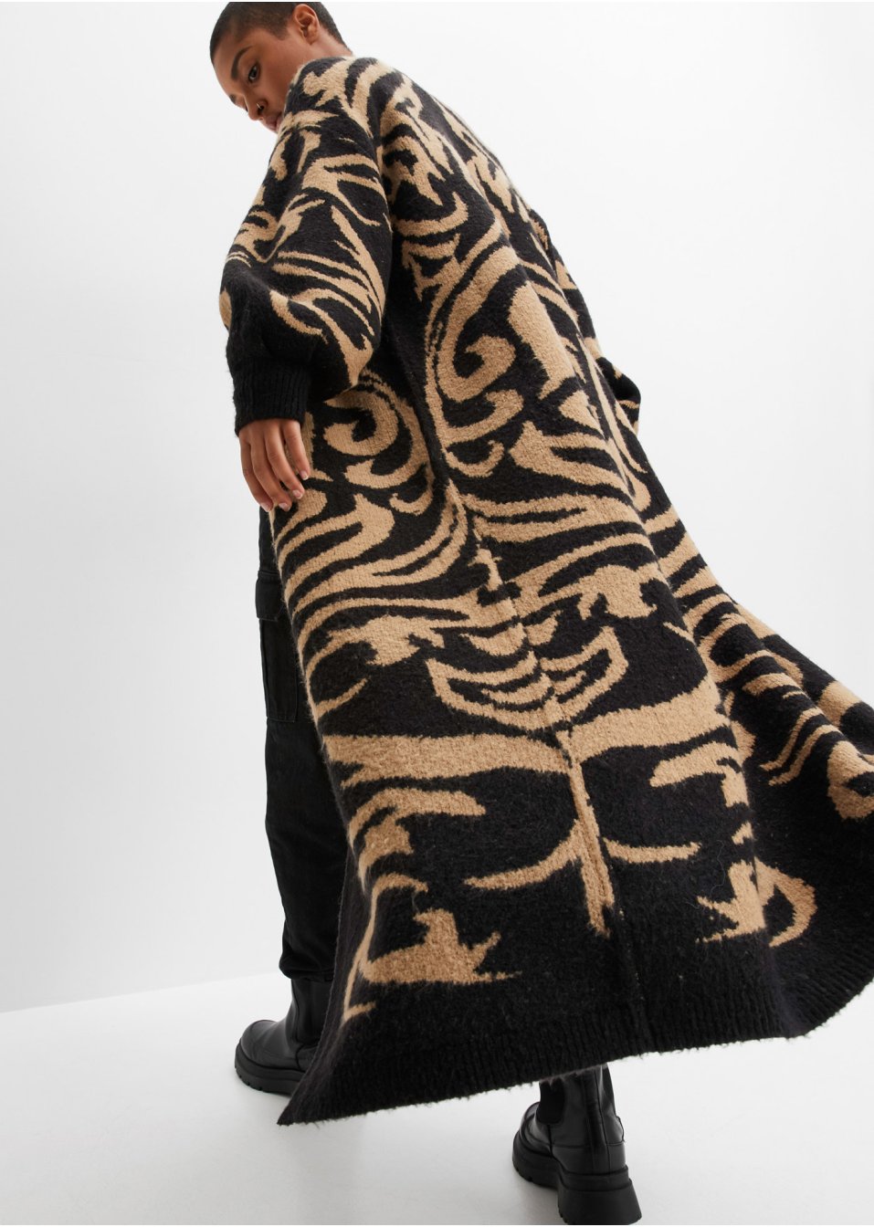 Manteau en maille