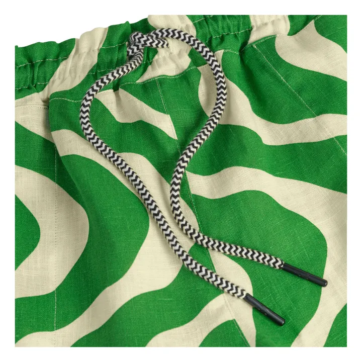 OAS Short Rippling Drizzle Lin | Vert