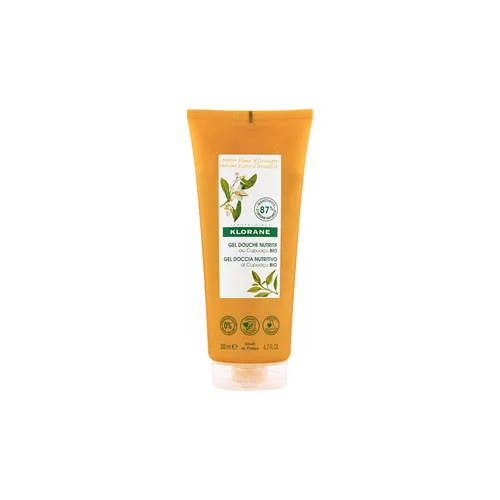 Klorane - Douche - Gel douche Fleur d'Oranger au beurre de Cupuaçu BIO - Tous types de peaux 200 ml